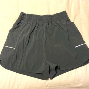 High waisted running shorts